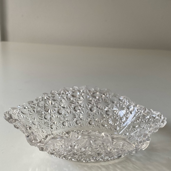 EAPG Gillinder & Sons Daisy and Buttons Antique Berry Nappy Bowl - Set of 4 - Picture 6 of 12